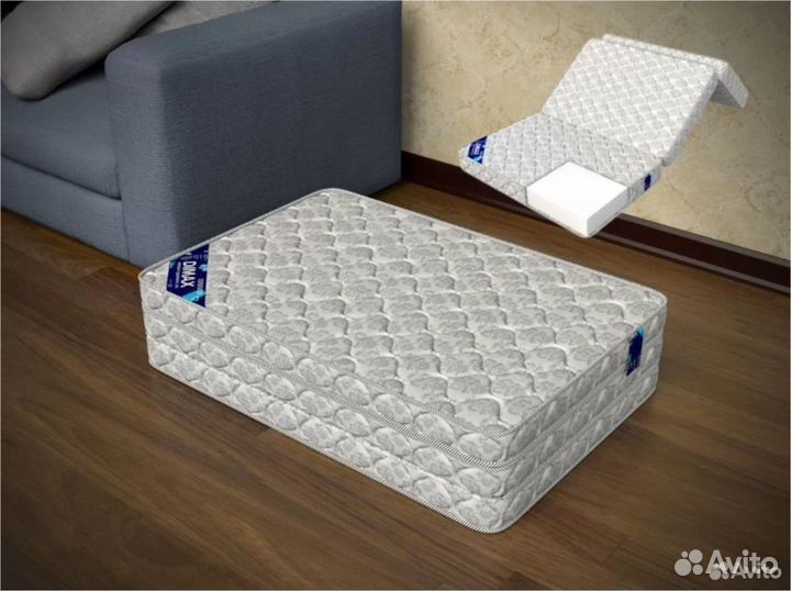 Складной матрас + подушка в подарок