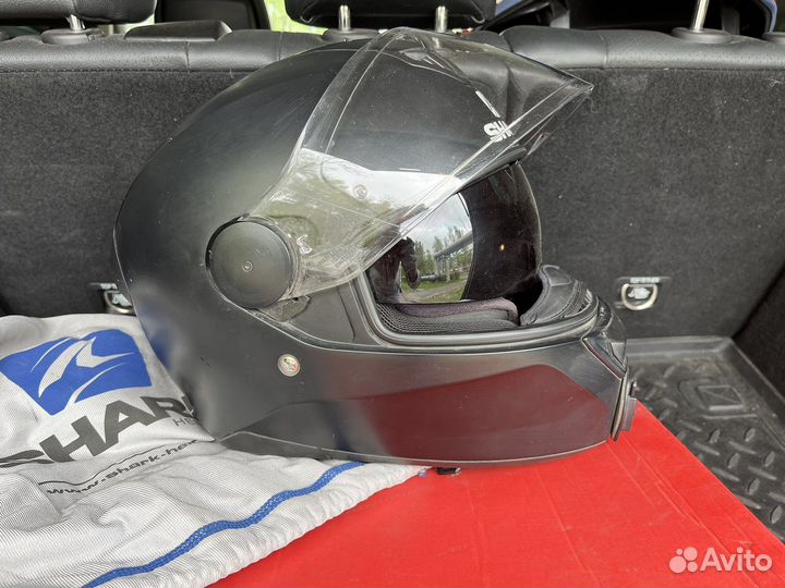 Shark Skwal с очками мотошлем XL L