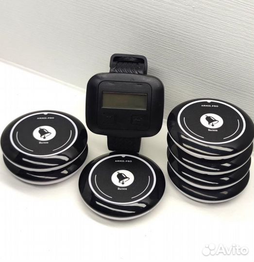 Кнопка вызова мед персонала, врача и часы пейджер