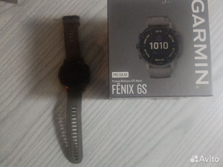 Смарт часы garmin Fenix 6s pro Solar