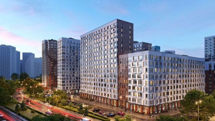 2-к. квартира, 50,2 м², 12/19 эт.