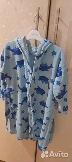 Халат махровый детский 4-7 лет