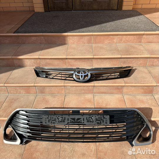Решетки на camry 55