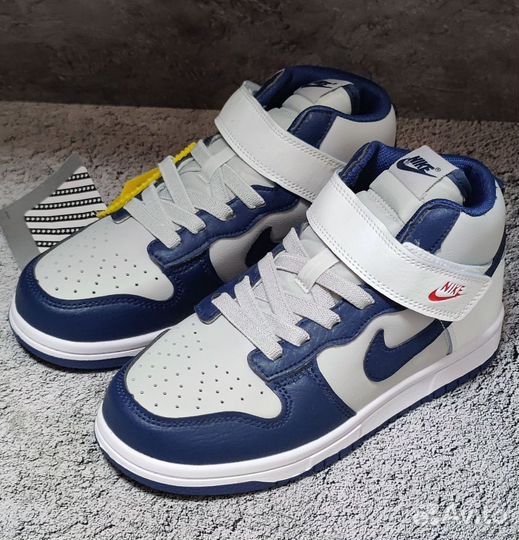 Кроссовки Nike air Jordan 1 на липучке р.31-35