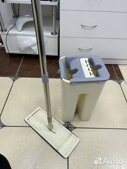 Ведро со шваброй с отжимом