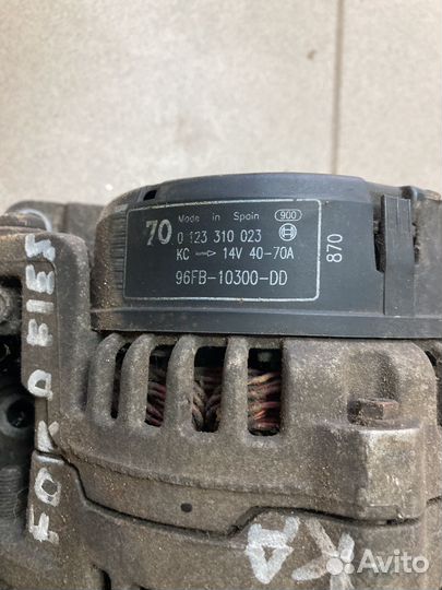 Генератор форд фиеста