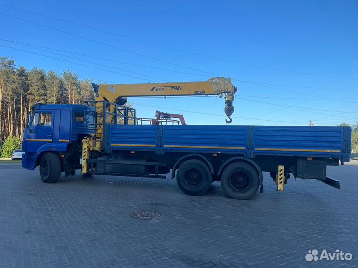 КАМАЗ 65117 с КМУ, 2012