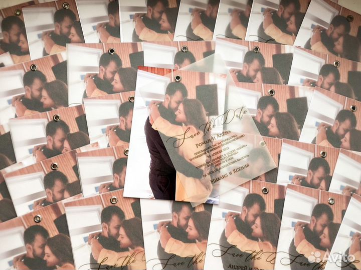 Свадебное приглашение с вашим фото