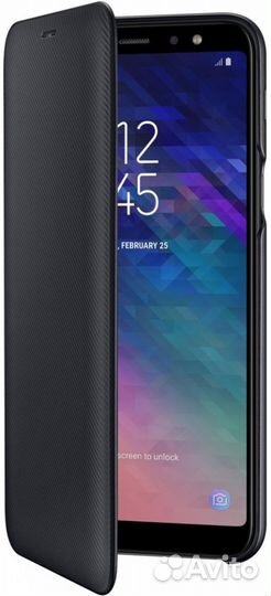 Оригинальные Чехлы Wallet Cover на Samsung A6 Plus