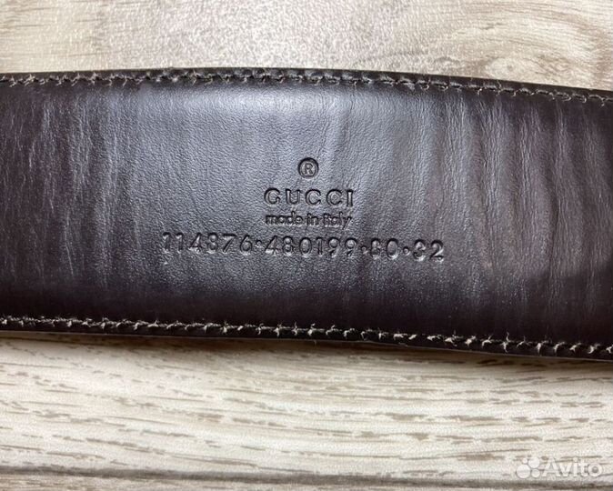 Оригинальный ремень Gucci Supreme Monogram Belt