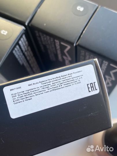 Mac тональный крем face and body