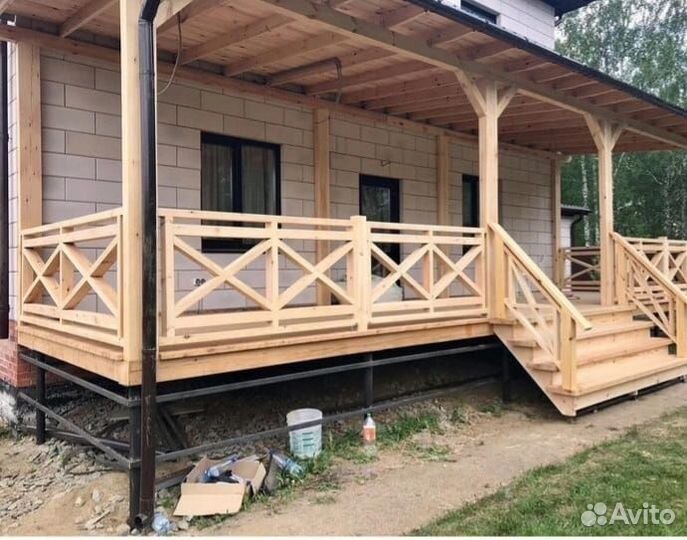 Веранды и пристрои к дачному дому