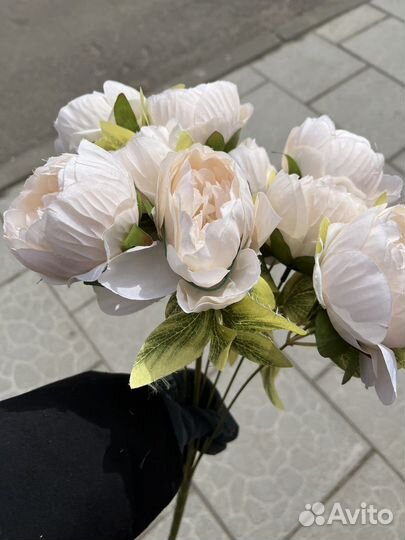 Искусственные цветы пионы