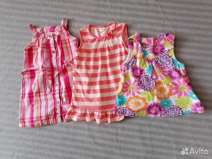 Вещи для девочки летние