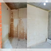 Механизированная штукатурка с гарантией 5 лет, Каменка