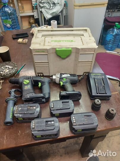 Фестул festool шуруповерт и перфоратор б/у