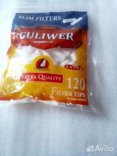 120 фильтров для сигарет. Made in EU