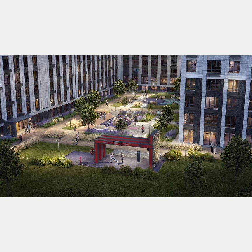 1-к. квартира, 36,1 м², 15/25 эт.