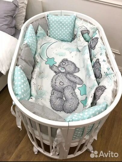 2 Комплекта бортиков в кроватку