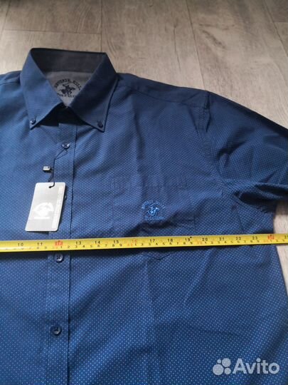 Мужская рубашка Beverly Hills Polo Club новая XXL