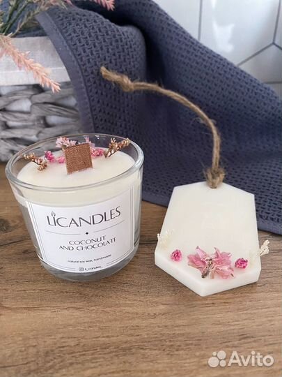 Ароматическая свеча подарочный набор