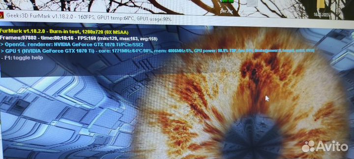 Видеокарта gtx 1070ti Jet Stream