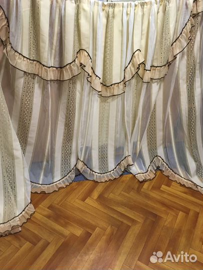 Тюль и шторы разные