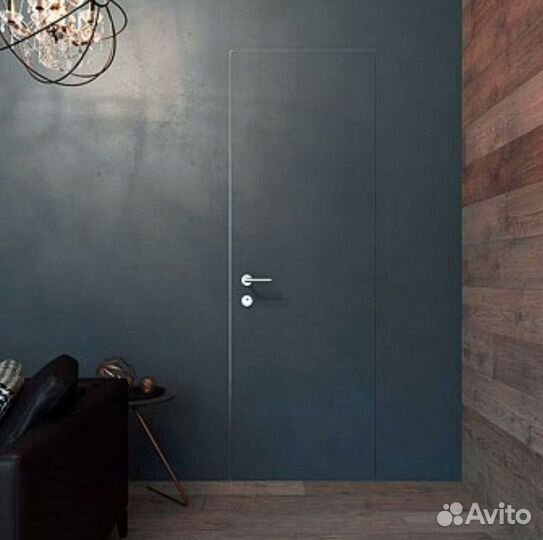 Двери межкомнатные скрытые под покраску, отделку