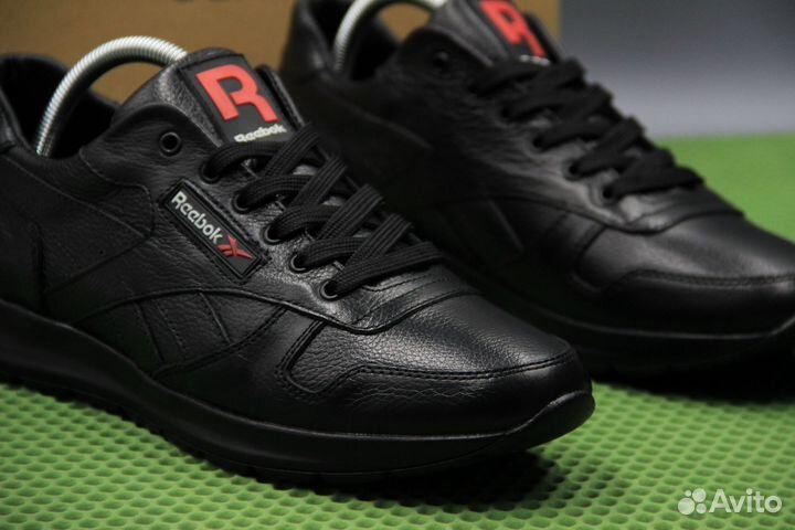 Мужские кроссовки reebok кожаные