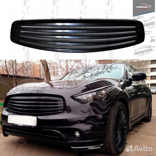 Решетка радиатора Infiniti FX 08 (QX 70 2008-2011)