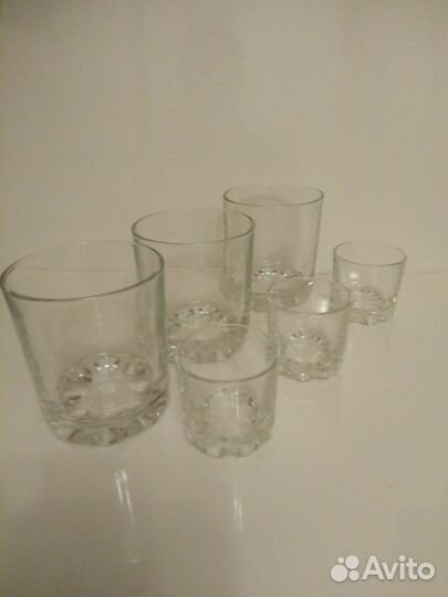 Стаканы, рюмки