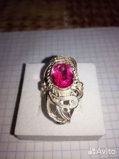 Серебряное кольцо винтаж