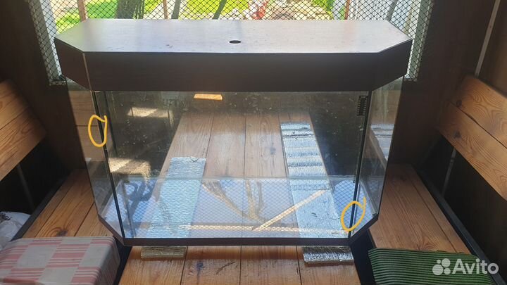 Аквариум 120 л.требуется ремонт