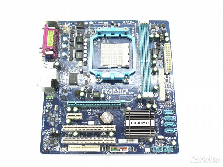Материнская плата S-AM2+ Gigabyte GA-M68M-S2P