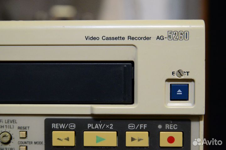 Видеомагнитофон panasonic hi fi стерео AG-5260