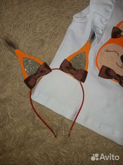 Ушки лисички (белочки) ручной работы