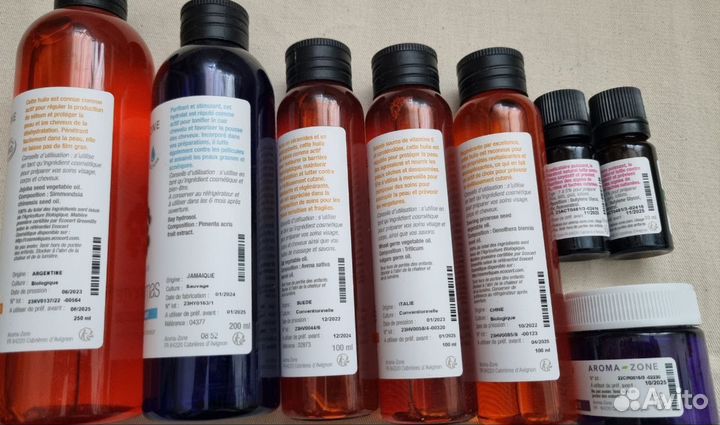 Аромазон растительное масло, гидролат, активы