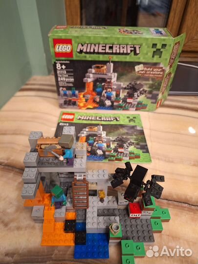 Lego minecraft 21113 Пещера
