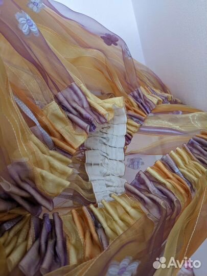 Штора тюль новая