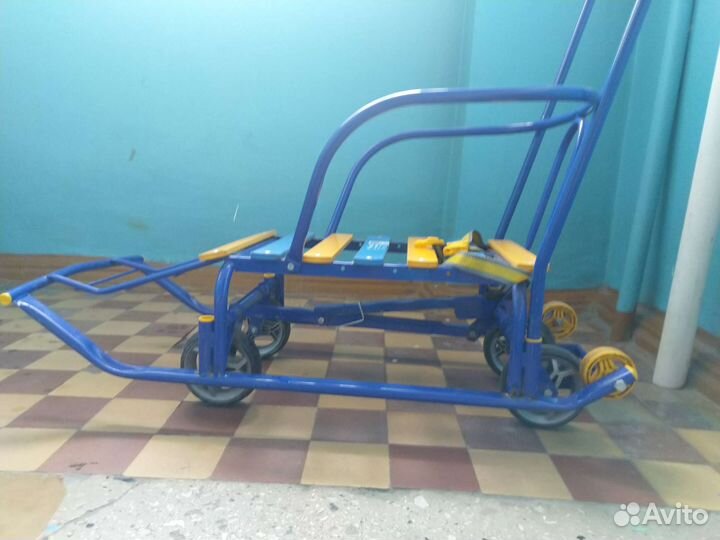 Санки на колёсах