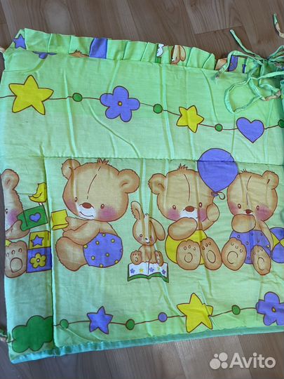 Бортики в кроватку