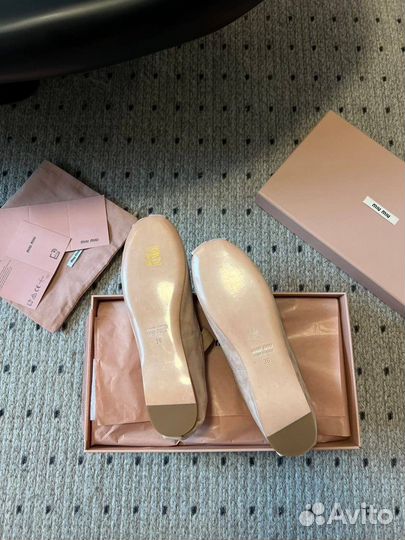Балетки MIU MIU