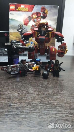 Lego marvel 76104 халкбастер 2.0