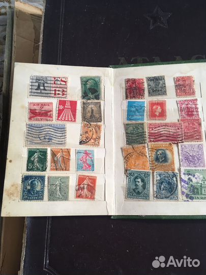 Старые марки колонии итд