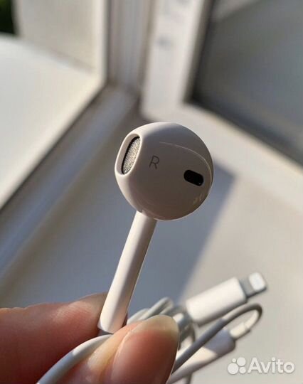 Наушники Earpods lighting Оригинал