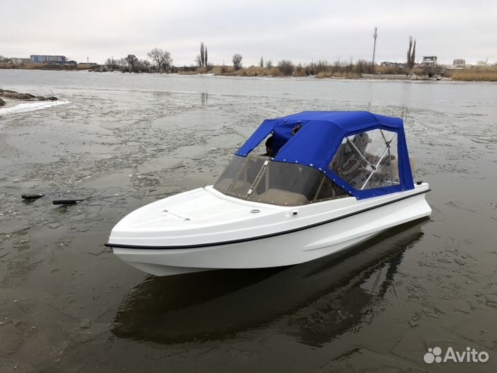 Лодка пластиковая Обь 43 FD производ RiverBoat