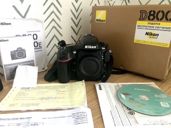 Зеркальный фотоаппарат nikon d800