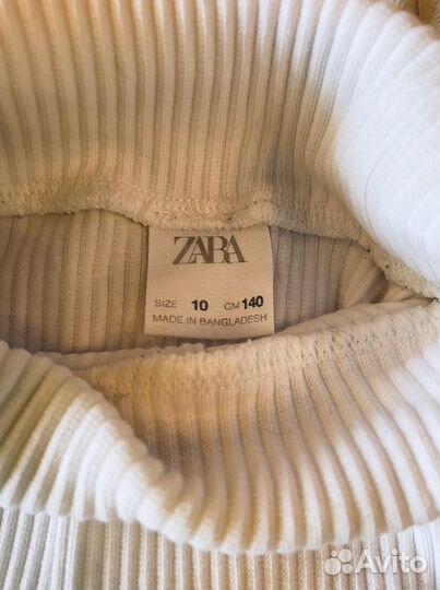 Водолазка и кардиган для девочки Zara