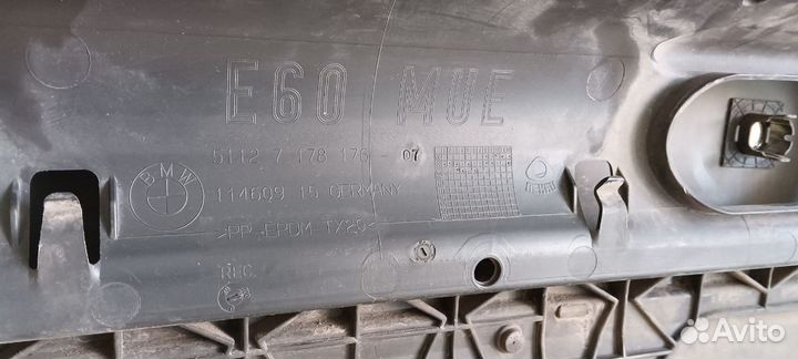 Задний бампер BMW 5 e60