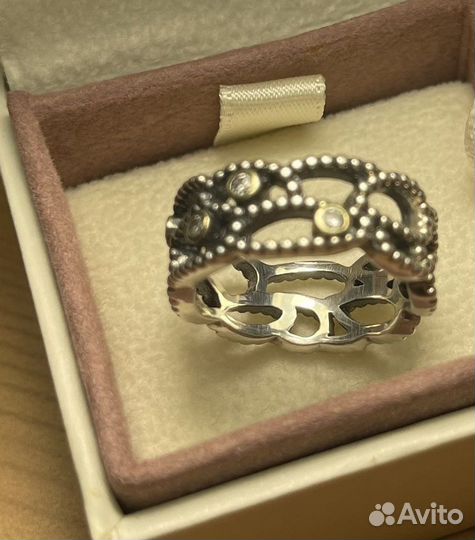 Кольцо серебряное